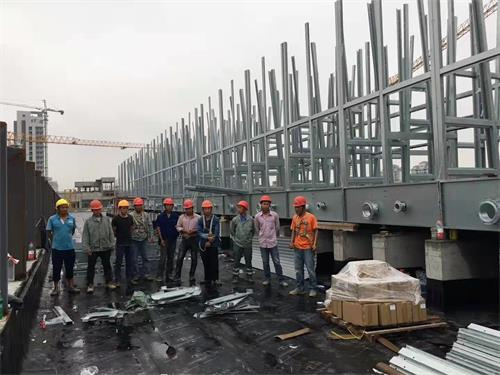 冷卻塔冷卻原理圖(橫流式冷卻塔原理圖)